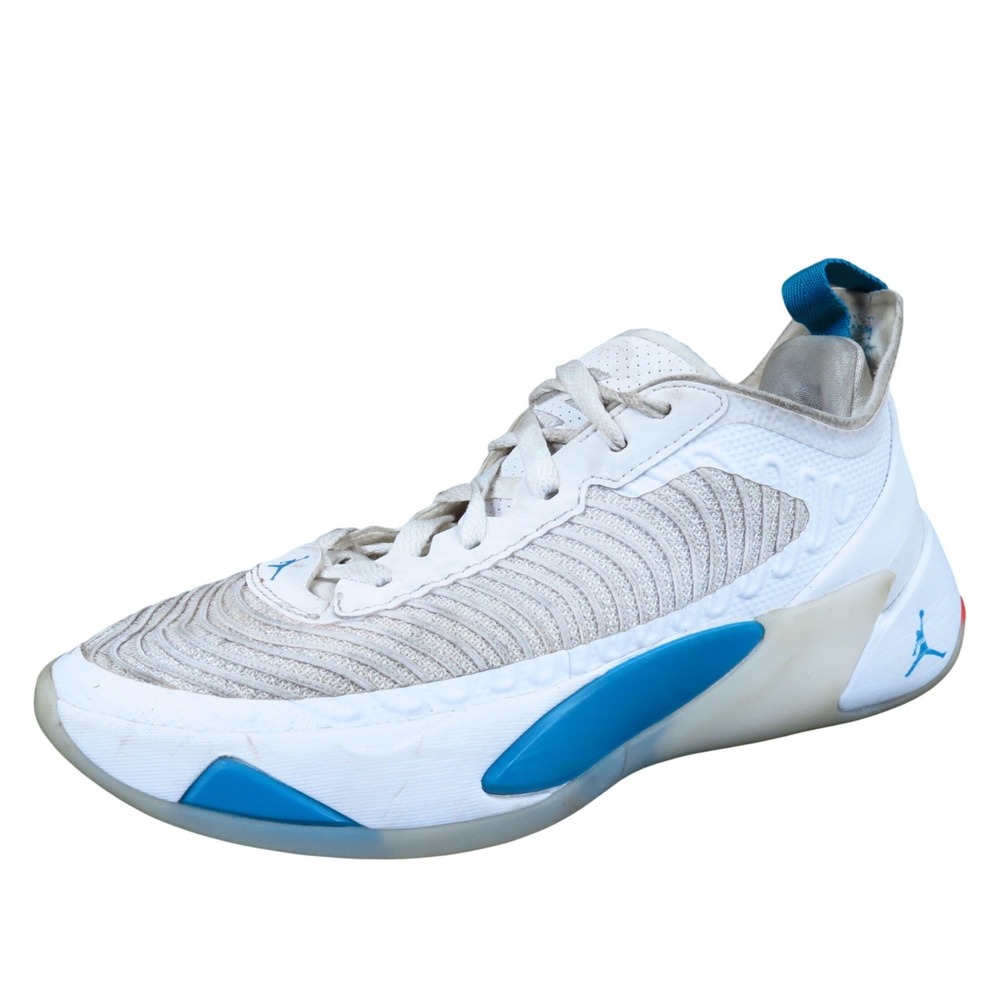 Jordan Luka 1 Legend of 7 Men Basketball Shoes Size 7 White Blue Performance